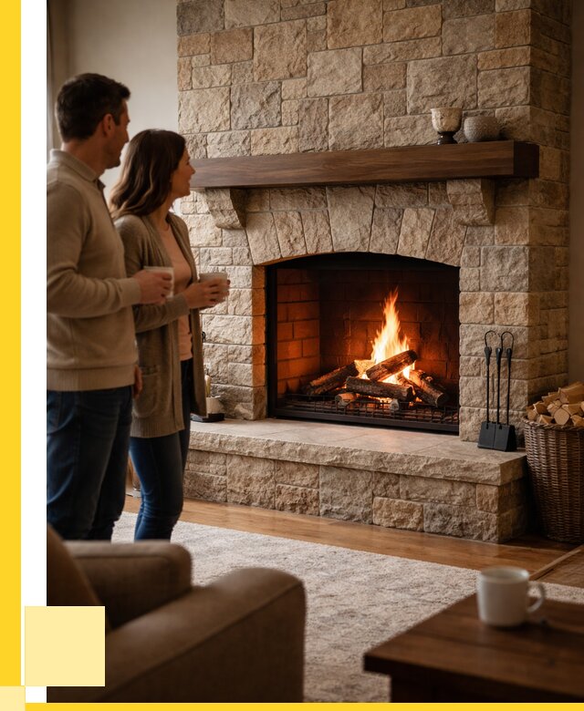 Каменные камины на заказ в Брянске от 193518 р. | ЭриданБнк