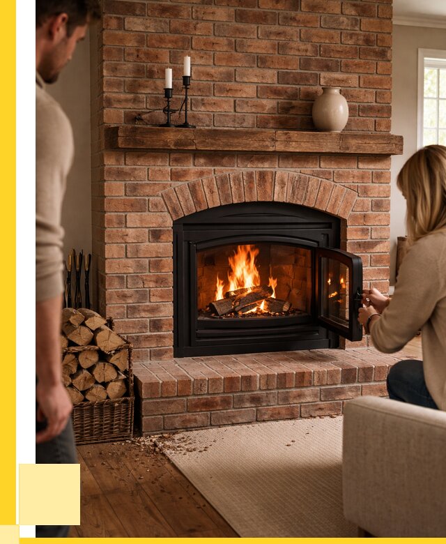 Кирпичные камины под ключ в Брянске от 161265 р. | ЭриданБнк