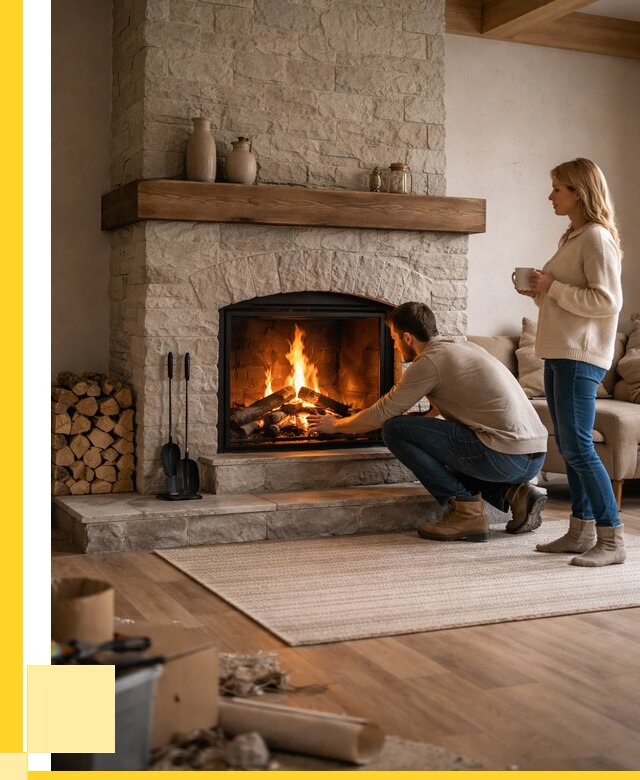 Камины для загородного дома в Брянске от 376285 р., ЭриданБнк