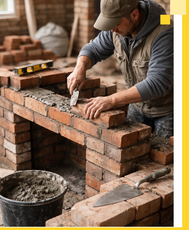 Кладка каминов под ключ в Брянске профессиональная отделка и монтаж