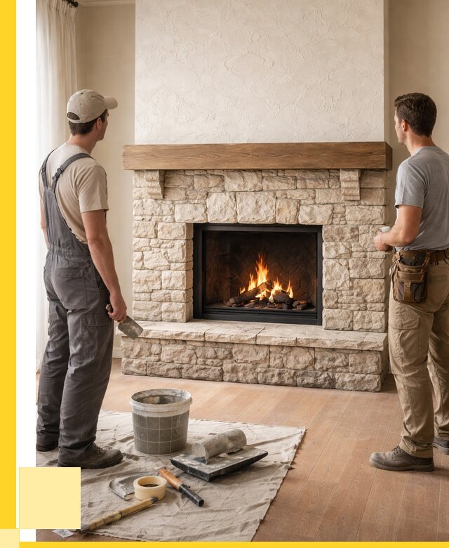 Отделка каминов в Брянске от 6988 р. под ключ | ЭриданБнк