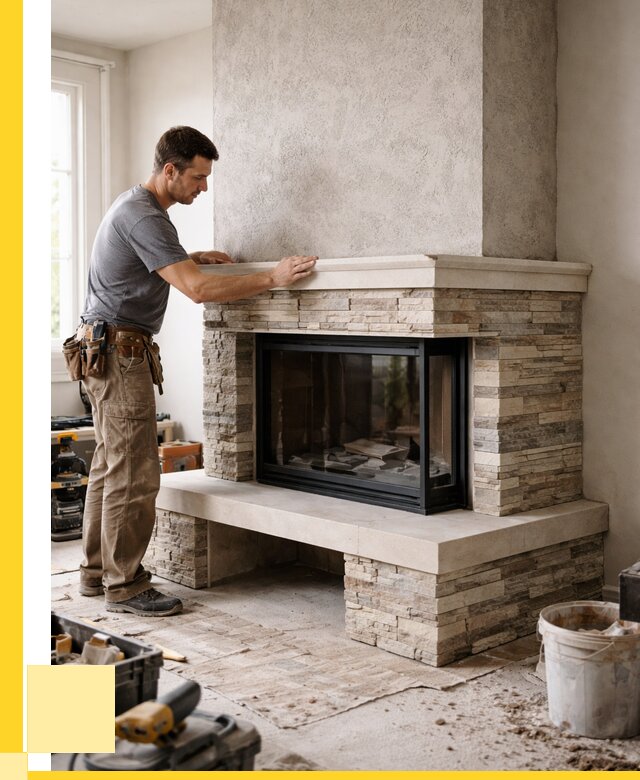 Изготовление каминов под ключ в Брянске от 161265 р. | ЭриданБнк