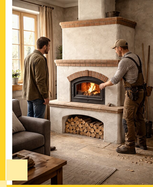 Печи камины в Брянске: кирпичные, изразцовые от 64506 р. | ЭриданБнк