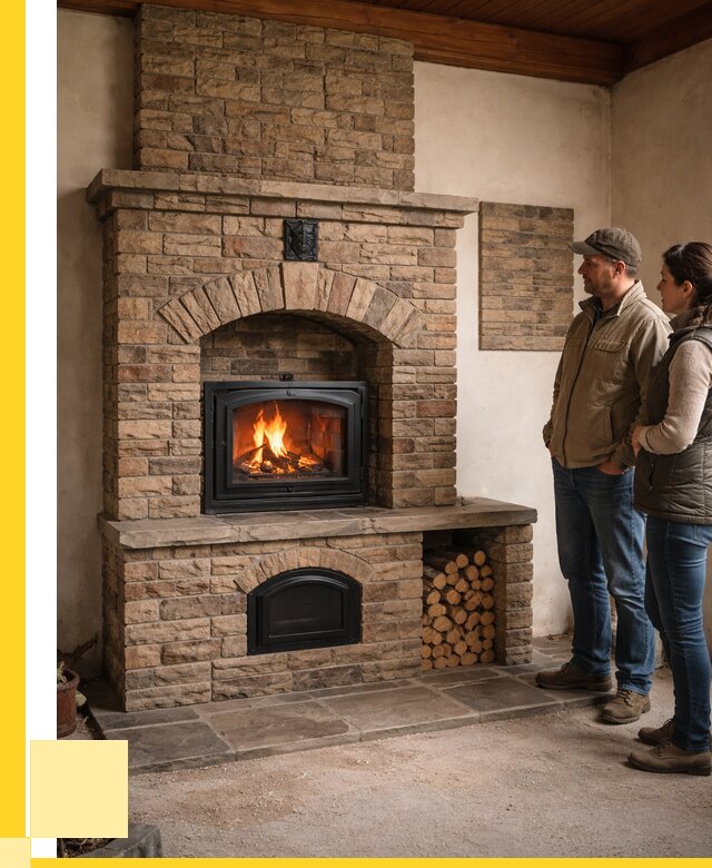 Кирпичная печь под ключ в Брянске от 161265 р. | ЭриданБнк