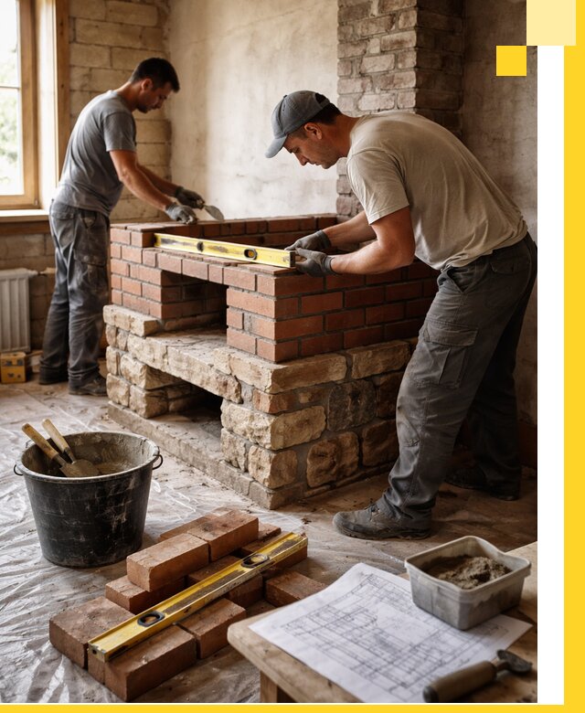 Изготовление и установка печей под ключ в Брянске с гарантией