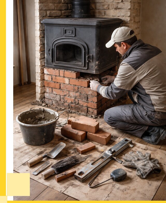 Ремонт печей в Брянске от 12901 р., услуги печника ЭриданБнк