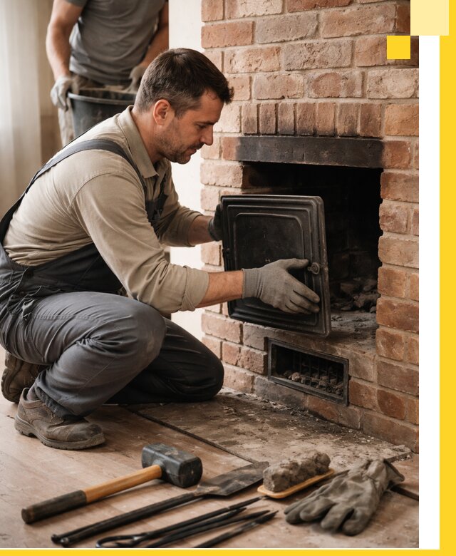 Ремонт печей в Брянске с гарантией качества и безопасности