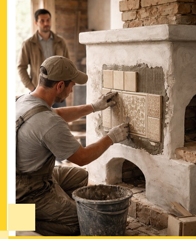 Отделка печей и банных печей в Брянске от 37629 р. | ЭриданБнк