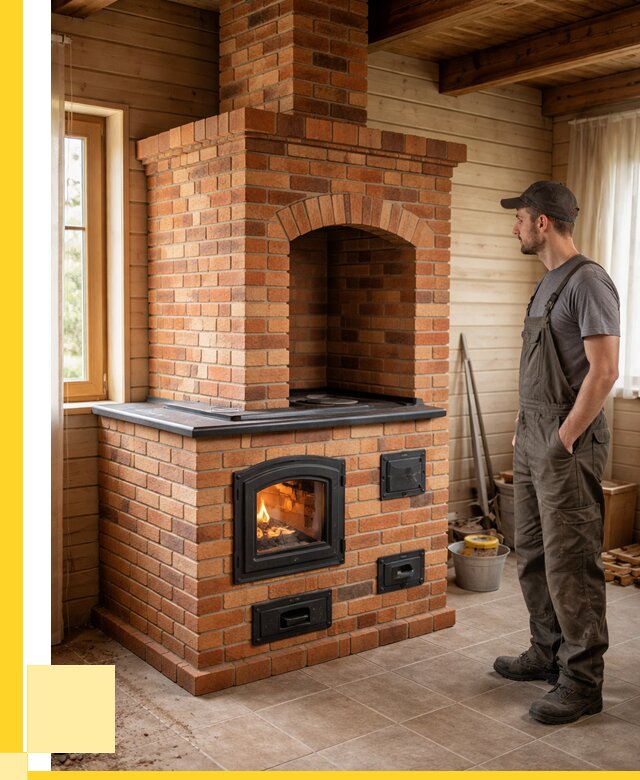 Кирпичные печи в Брянске: купить от 161265 р. | ЭриданБнк