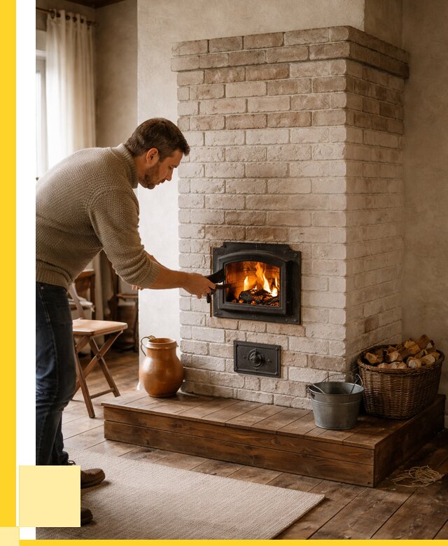 Печь голландка из кирпича в Брянске от 91384 р. | ЭриданБнк