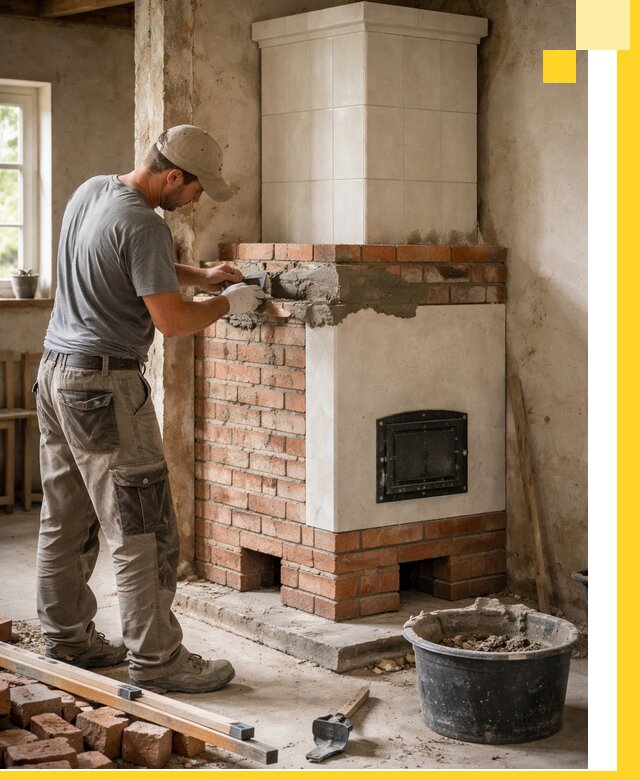 Изготовление и установка печей-голландок под ключ в Брянске