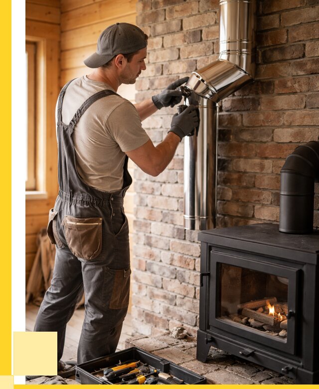 Монтаж дымоходов для печей в Брянске от 8063 р. | ЭриданБнк