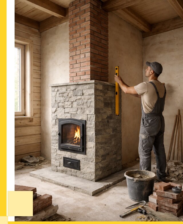 Печи и дымоходы под ключ в Брянске от 48380 р., ЭриданБнк