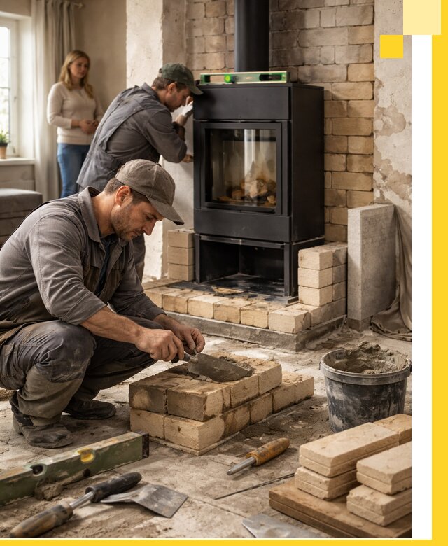 Печи и камины под ключ: проект, установка в Брянске