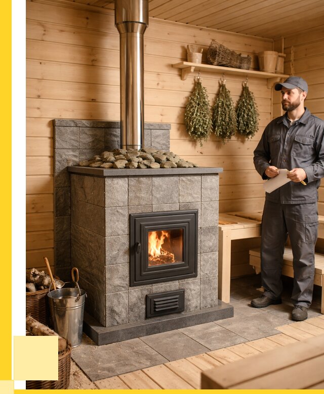 Печи для бани под ключ в Брянске от 129012 р. | ЭриданБнк