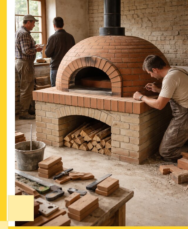 Помпейская печь дровяная для пиццы в Брянске | ЭриданБнк от 215020 р.