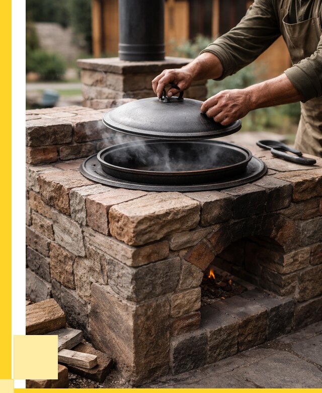 Печи для казана в Брянске по цене от 19352 р. | ЭриданБнк