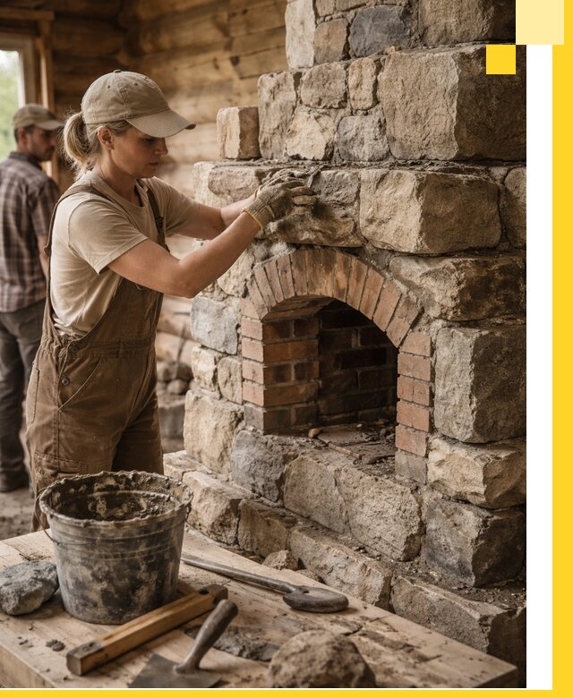 Каменные печи на заказ и монтаж в Брянске, долговечные решения