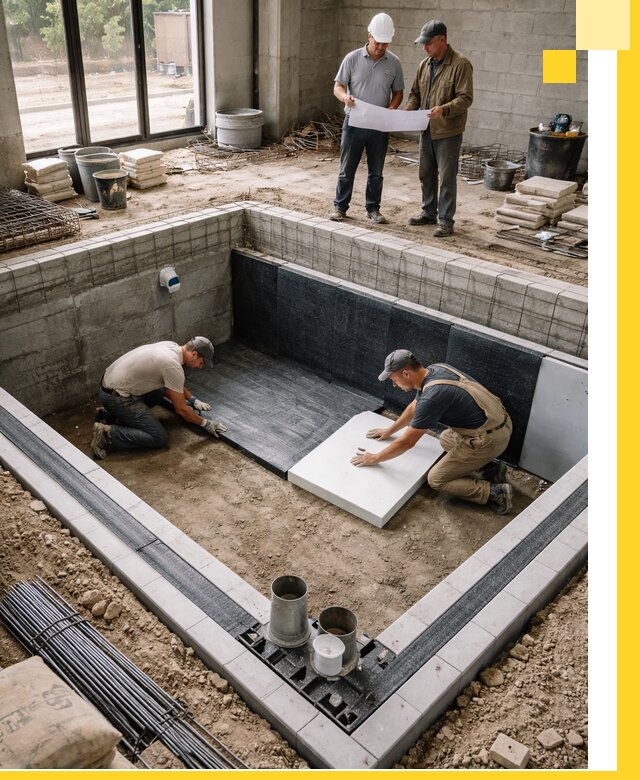 Проекты частных и общественных бассейнов под ключ в Брянске