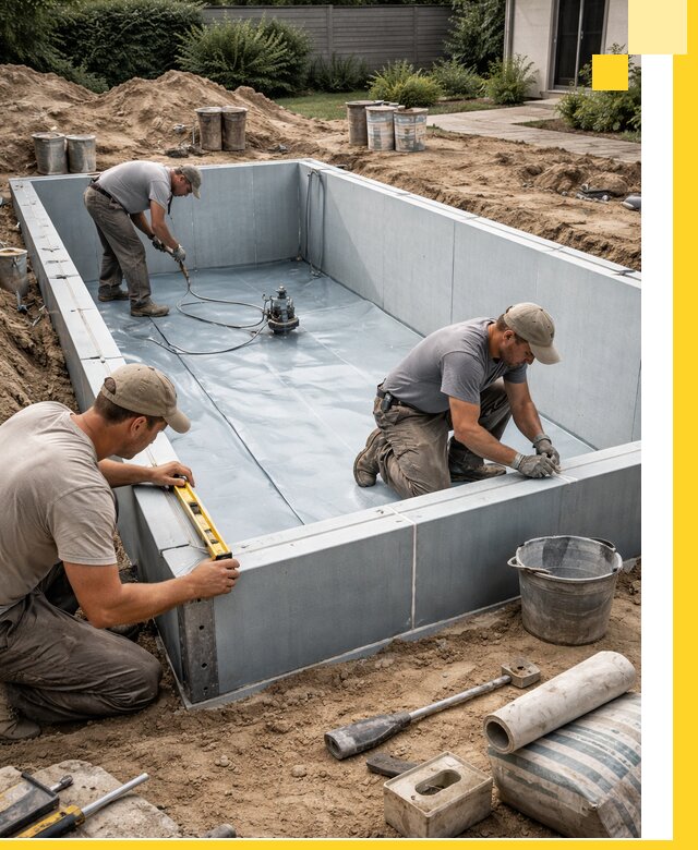 Профессиональный монтаж бассейнов под ключ в Брянске с гарантией