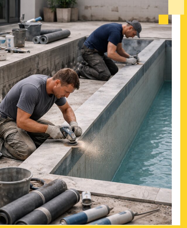 Профессиональный ремонт бассейнов под ключ в Брянске