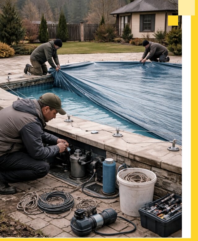 Консервация бассейнов в Брянске: подготовка к длительному хранению