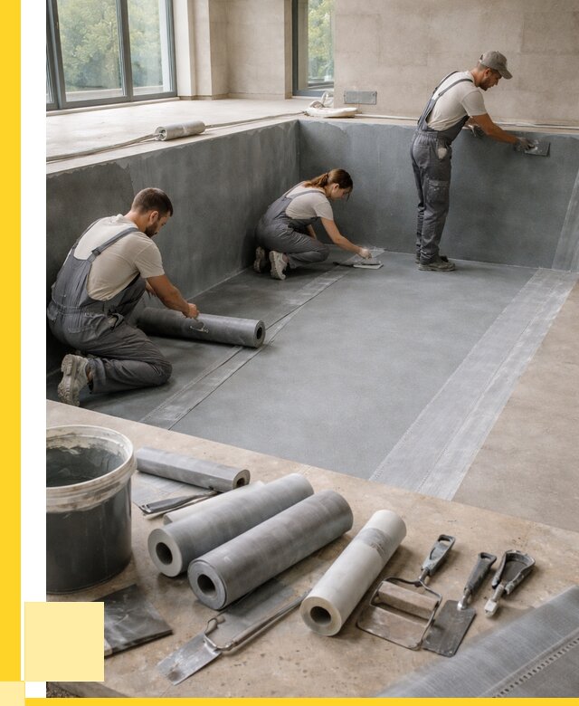 Гидроизоляция бассейнов в Брянске от 2150 р., ЭриданБнк