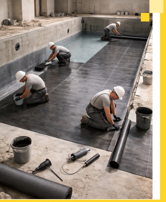 Профессиональная гидроизоляция бассейнов и чаш в Брянске под ключ