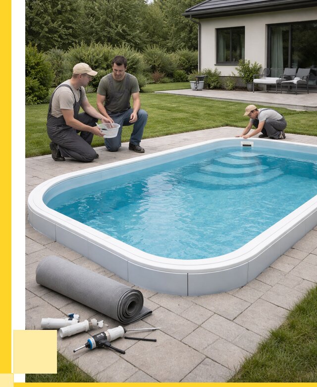 Пластиковый бассейн купить в Брянске от 268775 р., ЭриданБнк