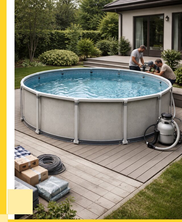 Купить каркасные бассейны в Брянске от 48380 р. | ЭриданБнк