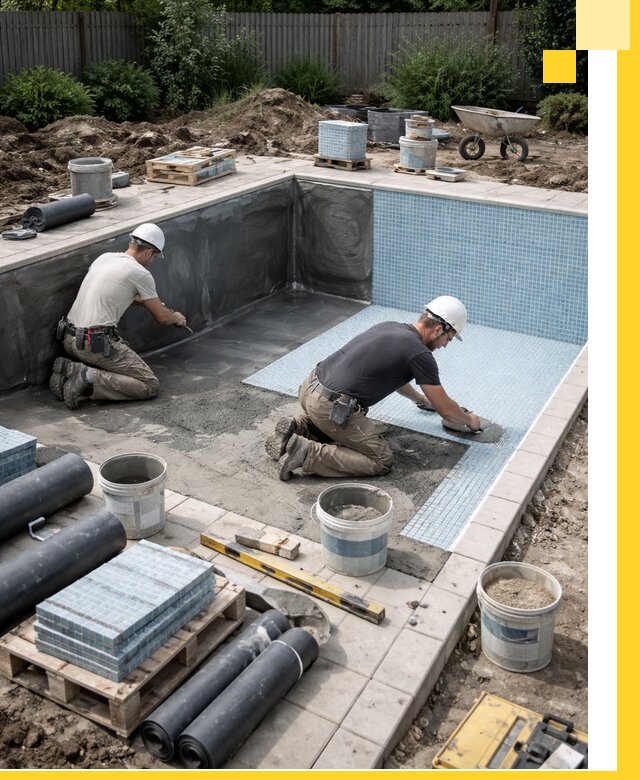 Проектирование и строительство стационарных бассейнов в Брянске