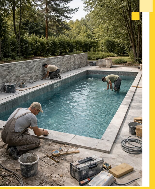 Проектирование и строительство частных бассейнов в Брянске