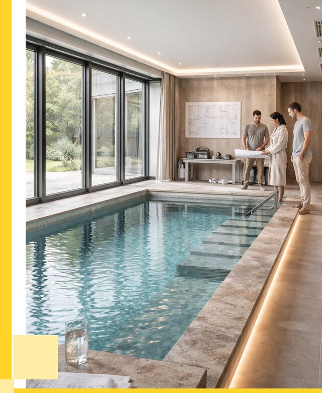 Закрытые бассейны под ключ в Брянске от 2687750 р. | ЭриданБнк