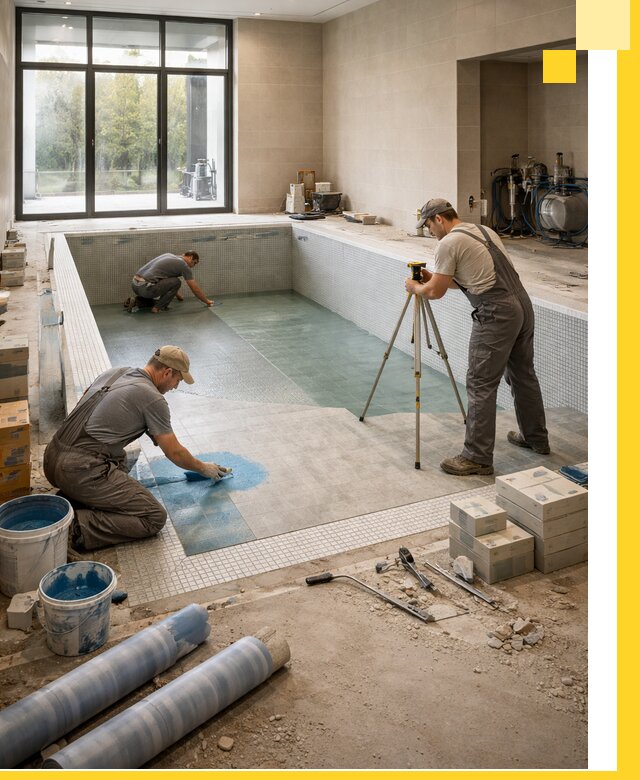 Проект и строительство закрытых бассейнов в Брянске под ключ