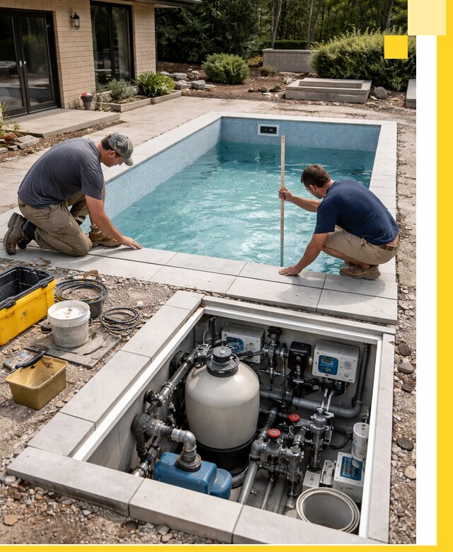 Строительство качественных домашних бассейнов под ключ в Брянске