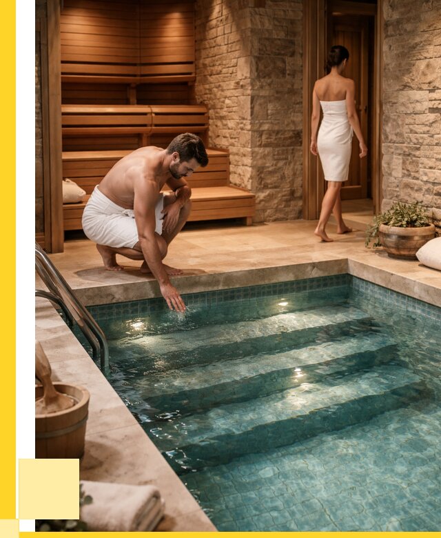 Сауна с бассейном под ключ в Брянске от 129012 р., ЭриданБнк