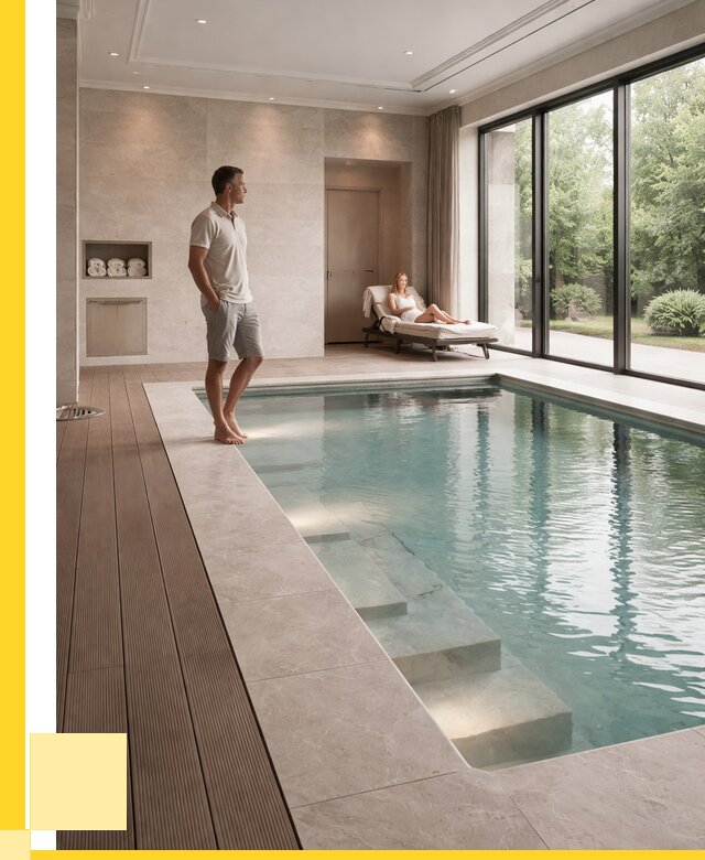 Бассейны в коттедже под ключ в Брянске от 1290120 р. | ЭриданБнк