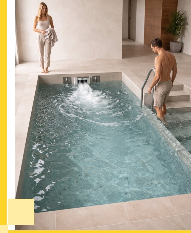 Бассейн с противотоком в Брянске от 268775 р. | ЭриданБнк