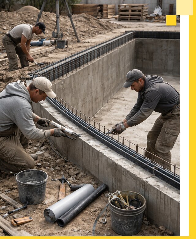 Качественный монтаж чаши бассейна в Брянске под ключ с гарантией