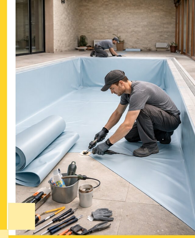 Пленка ПВХ для бассейнов в Брянске от 2688 р. | ЭриданБнк