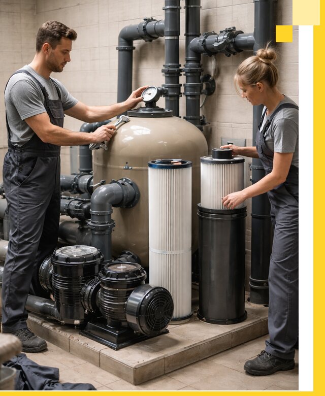 Фильтры и системы фильтрации для бассейнов в Брянске