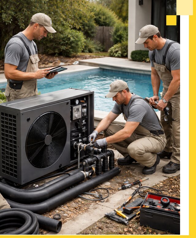 Проектирование и установка тепловых насосов для бассейнов в Брянске