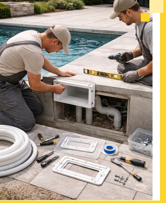 Поставка и установка скиммеров для бассейнов в Брянске