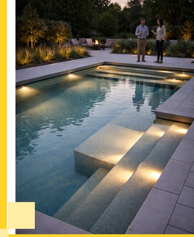 Освещение бассейнов в Брянске под ключ от 26878 р. | ЭриданБнк