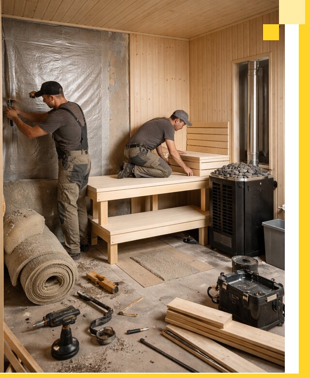 Проекты саун под ключ в Брянске дизайн и строительство