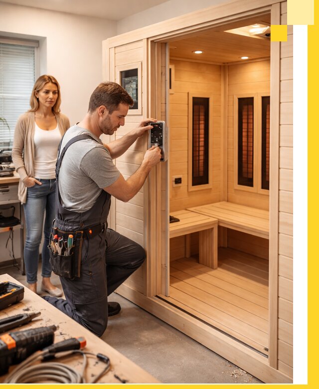 Инфракрасные сауны под ключ в Брянске продажа и установка