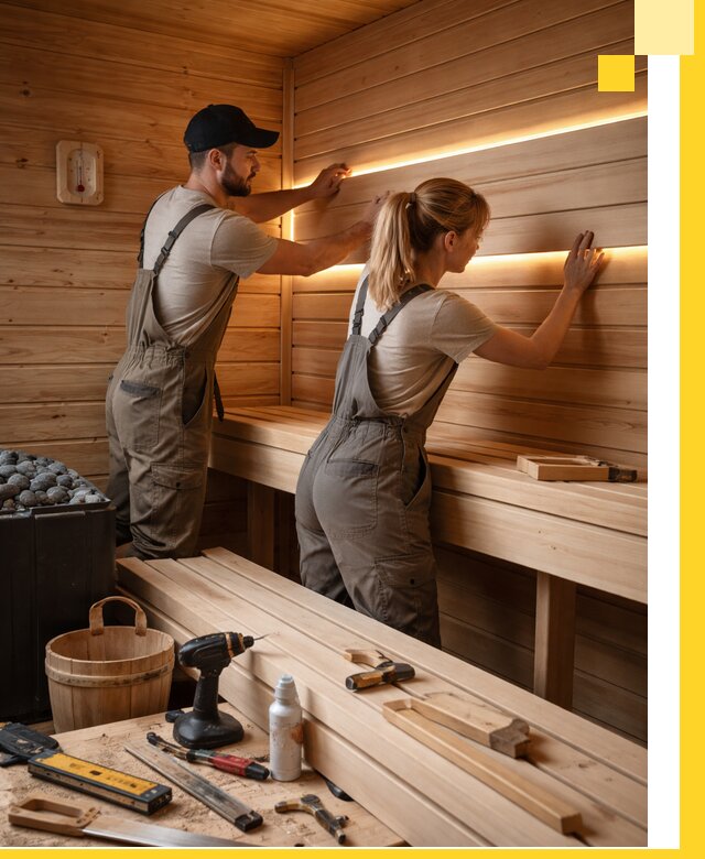 Дизайн саун и бань под ключ с индивидуальным проектом в Брянске