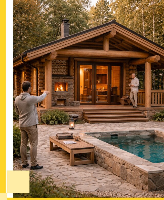 Проекты бань и хамам в Брянске от 26878 р. | ЭриданБнк