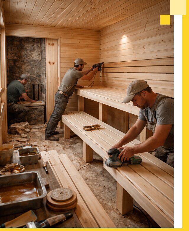 Профессиональная отделка бань в Брянске под ключ, с гарантией