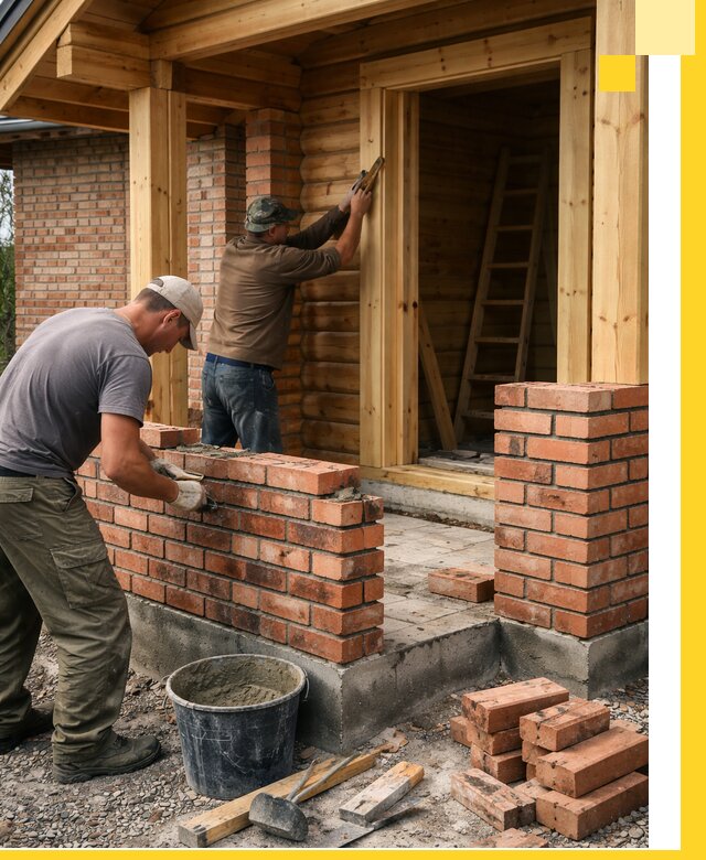 Строительство кирпичных бань под ключ в Брянске с гарантией качества